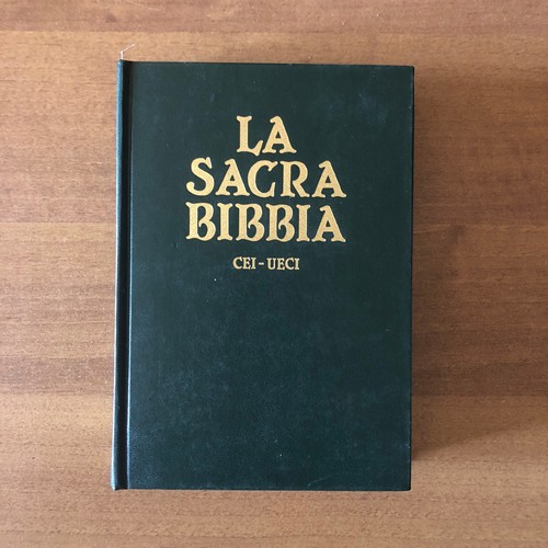 Sacra bibbia edizione - edizione, cei
