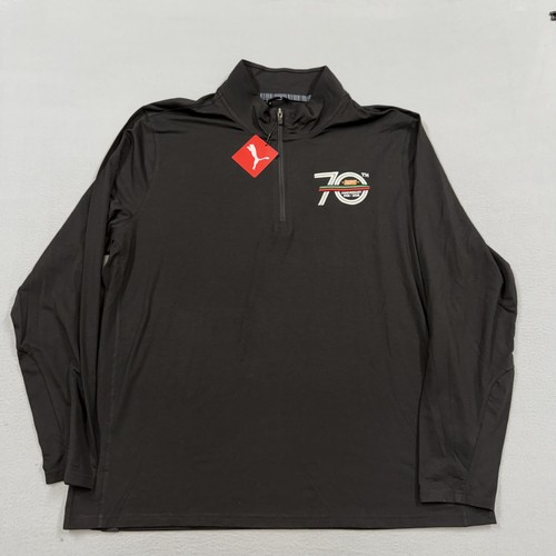 Puma pullover uomo 2xl nero - 2xl,