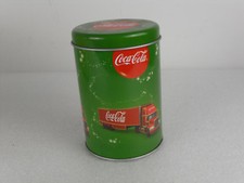 Barattolo Contenitore in Latta Coca-Cola Collezione Natale Camion Cocacola