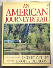 JACOBSON -  WITNEY An american journey by rail. 1988  (Treni ferrovie fotografia