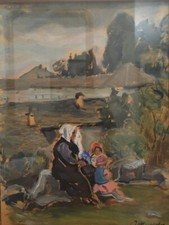 dipinto olio su tavola