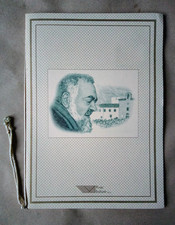 FOLDER FILATELICO "PADRE PIO