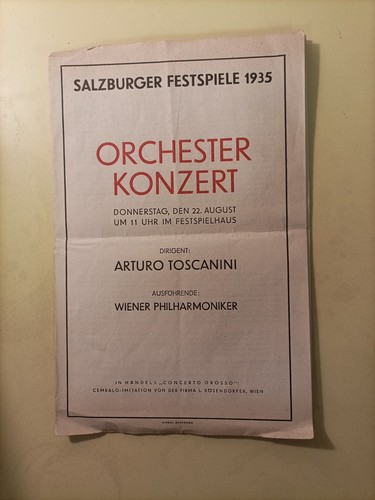Salzburger festspiele 1935 - salzburger,