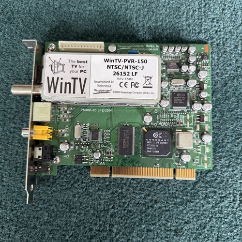 Hauppauge wintv pvr 150 - hauppauge, pci