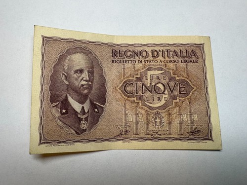 Banconota italia lire 1944 - banconota,