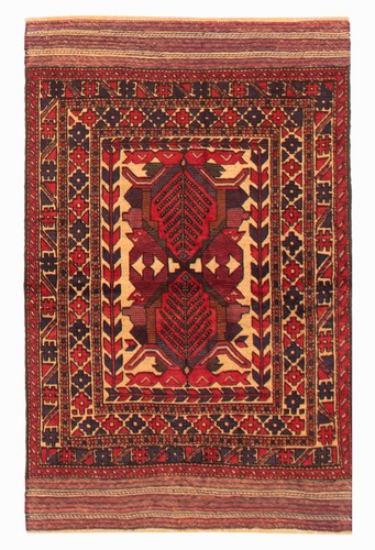 Tappeto tradizionale rosso