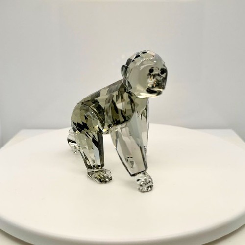 Swarovski crystal gorilla - gorilla, cub