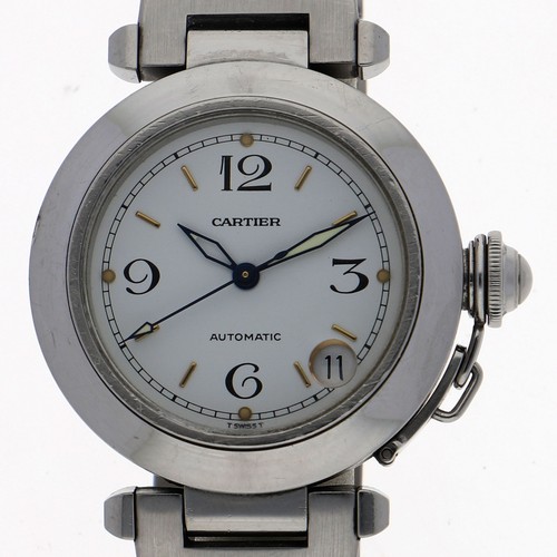 Cartier w31015m7 pasha - w31015m7, white