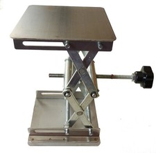 Mini piattaforma per laboratorio ottica e meccanica elevatore base quadrata