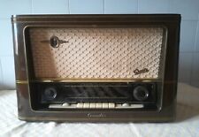 Graetz Comedia 4R/216 Vintage antica Soprammobile radio d'epoca a valvole 1956