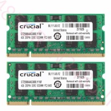 Crucial 8GB 4GB DDR2 800MHz