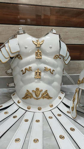 White roman muscle armor body - roman,