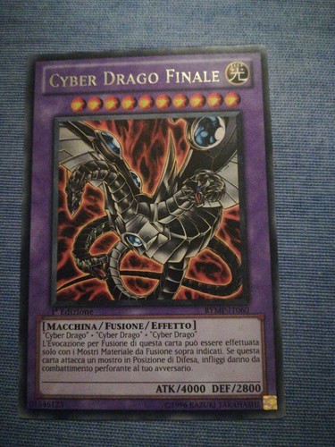 Cyber drago finale - cyber, rara