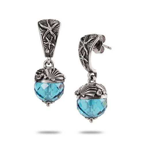 Orecchini con zirconia - ,