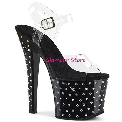 Sexy sandali strass tacco - strass,