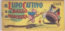 Albi Tascabili Topolino 116 Lupo e il ballo in maschera - 20/09/1950