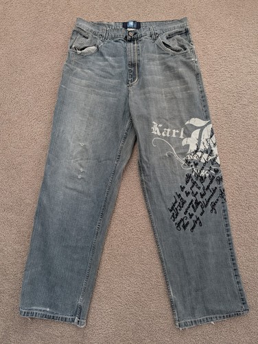 Jeans karl kani brooklyn uomo - jeans,