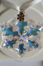 Swarovski Ornamento fiocco di neve 25° anniversario. Extra Large. Art n. 5258537