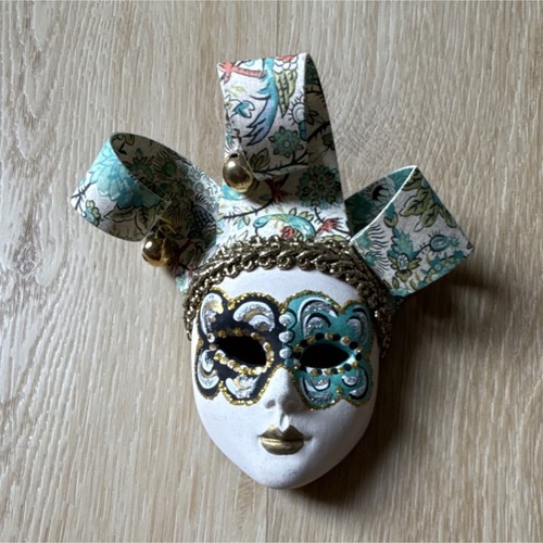 Maschera veneziana ceramica - maschera,