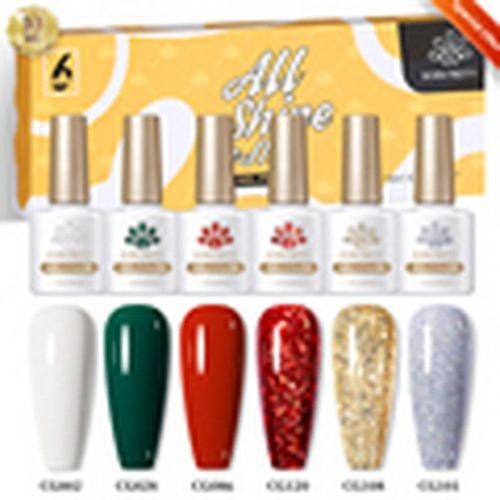 Set smalti gel - gel, rosso
