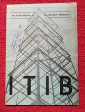 C8123-OPUSCOLO, I.T.I.B. IMPALCATURE TUBOLARI AD INNESTO BREVETTATE, ANNI '50