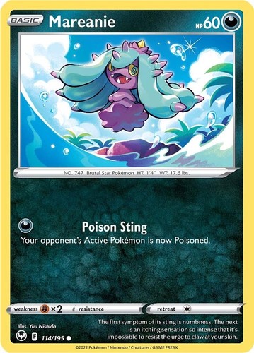 Mareanie swsh12 silver - mareanie, swsh12: