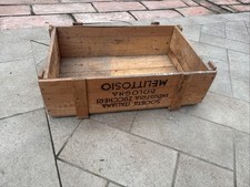 Cassa In Legno Pubblicitaria