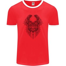 Due T-Shirt Ringer Uomo Con