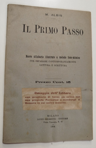 Albis primo passo nuovo - il,