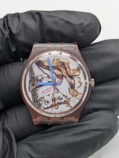 Orologio automatico a batteria Swatch MASQUERADE AG 1992 ETA 9003 RICAMBI NON TESTATI 35mm