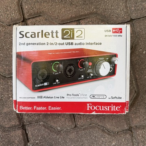 Focusrite scarlett 2i2 - focusrite,