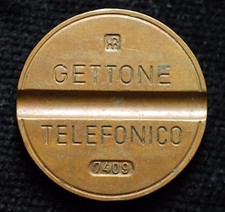 Gettone telefonico ipm 7409 - gettone,