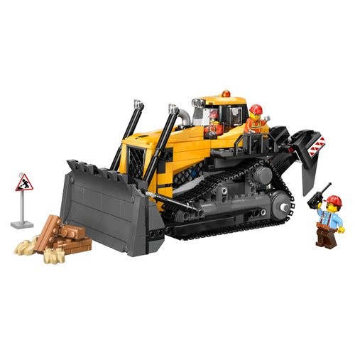 Lego bulldozer giallo 682 pz - lego,