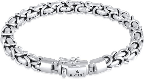 Bracciale uomo in argento - bracciale,