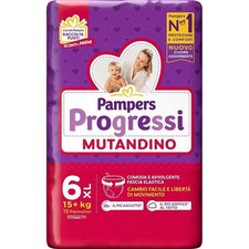 SET 4 PZ PANNOLINI PAMPERS