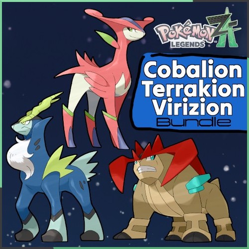 Shiny cobalion terrakion - shiny,
