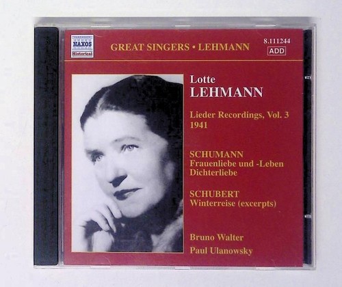 Liederaufnahmen vol 3 - liederaufnahmen, vol.