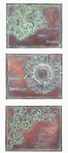 Targhette parete giardino - targhette,