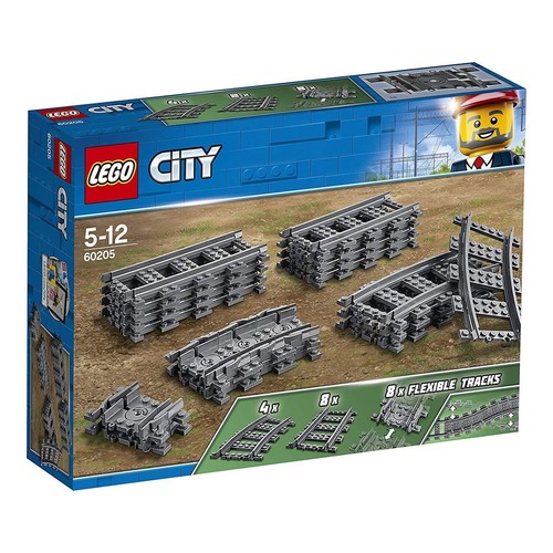 Lego city binari pezzi - pezzi, 20