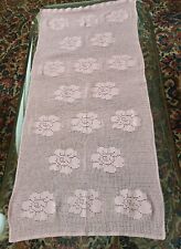 Tenda in cotone, lavorata