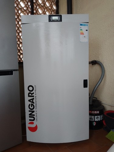 Caldaia pellet ungaro - caldaia,