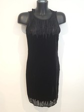 Abito midi in seta velluto