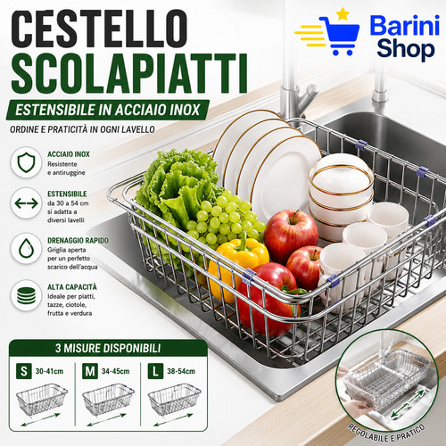 Cestello scolapiatti - cestello,