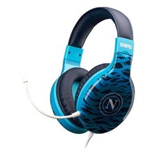 Qubick Cuffie gaming MULTIPIATTAFORMA SSC Napoli Waves Blue CGP50010