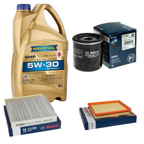 Controllo set 30 per - 5l, 5w-30