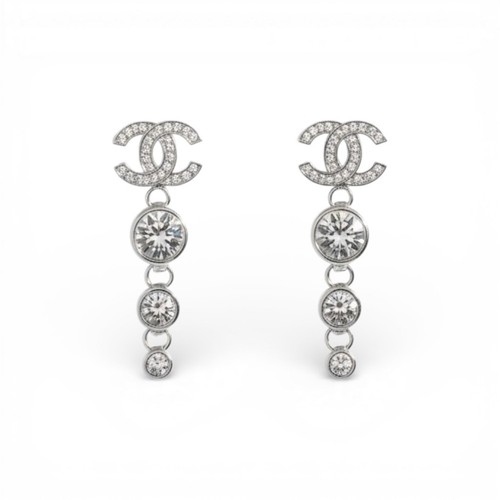 Chanel drop earrings 22k - cc,