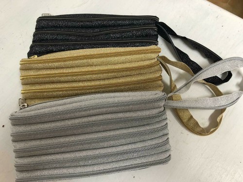 Lotto pochette lurex - n.,