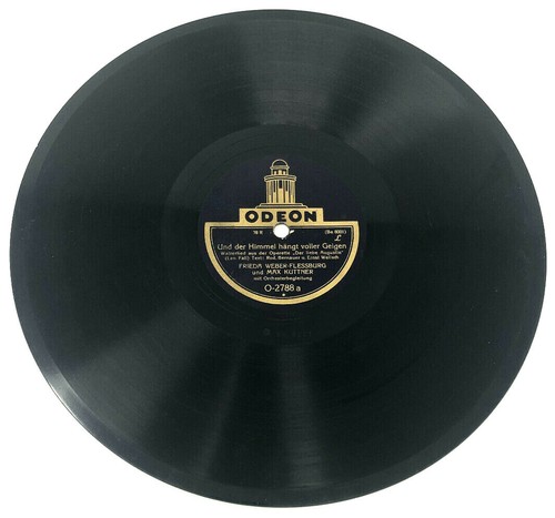 Piatto gommalacca odeon - piatto, 10"