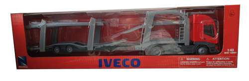 Camion iveco rosso - 1:43,