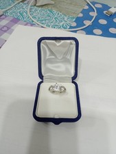 ANELLO DONNA-METALLO ANALLERGICO-MISURA18-CON PSEUDO DIAMANTI